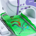 Portable home computer sewing embroidery machine